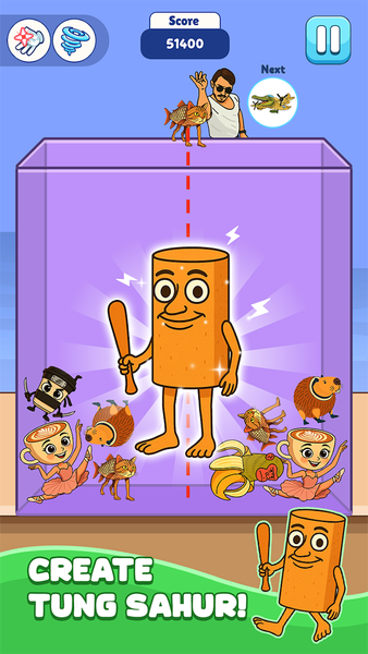 Animal Merge: Drop Puzzle - عکس بازی موبایلی اندروید