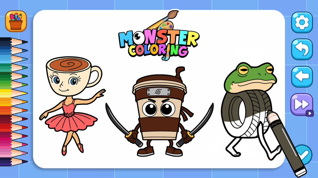 Idol Draw: Coloring Master - عکس بازی موبایلی اندروید