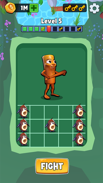 Monster Merge: Battle War Game - Gameplay image of android game
