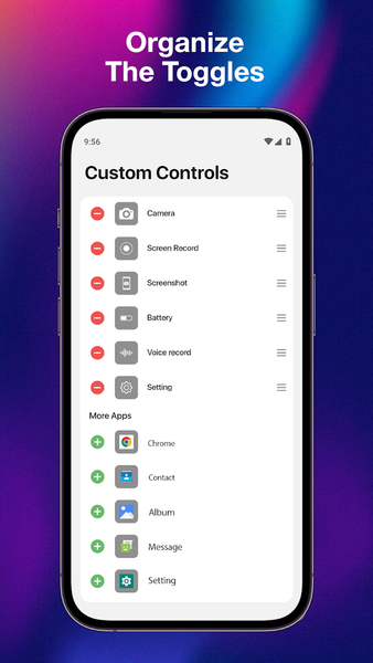 Simple Control: Custom Center - عکس برنامه موبایلی اندروید