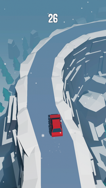 Icy Road - Gameplay image of android game