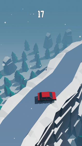 Icy Road - Gameplay image of android game
