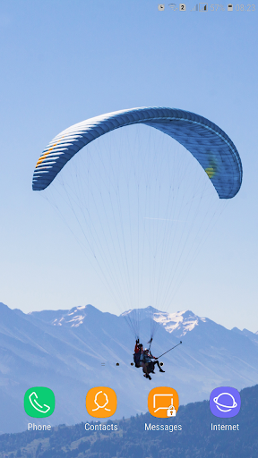 Paragliding Wallpaper - Image screenshot of android app