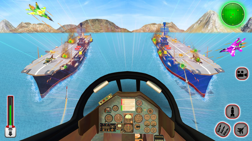 Aircraft Strike : Fighter Jet - Gameplay image of android game