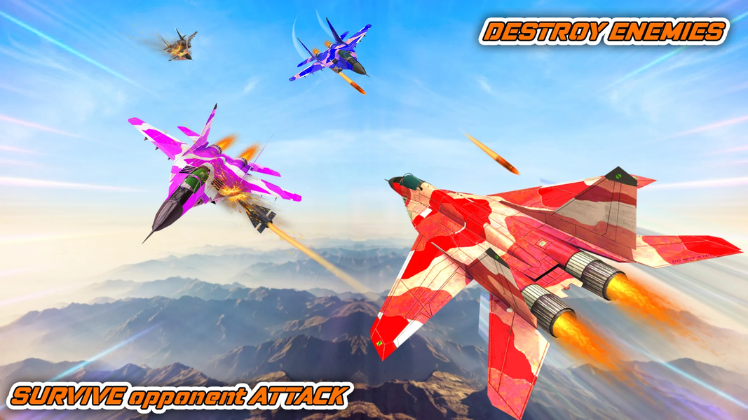 Aircraft Strike : Fighter Jet - Gameplay image of android game