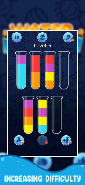 Swort: Color Sort Game - Gameplay image of android game