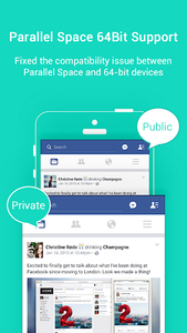 Parallel Space Lite 64 Support - Image screenshot of android app
