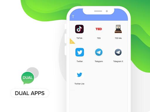 Dual Apps - Dual Space Apps - عکس برنامه موبایلی اندروید