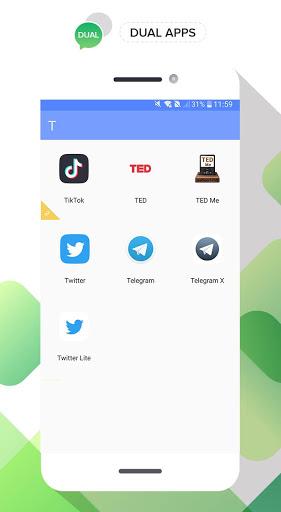 Dual Apps - Dual Space Apps - Image screenshot of android app