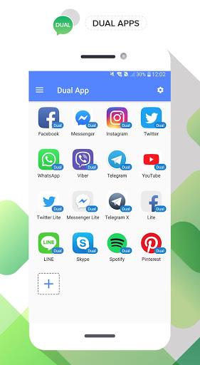 Dual Apps - Dual Space Apps - عکس برنامه موبایلی اندروید