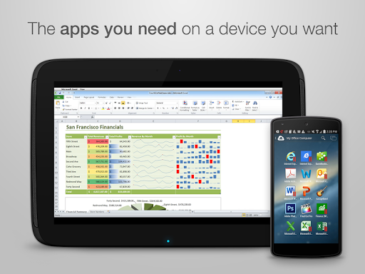 Parallels Access - عکس برنامه موبایلی اندروید