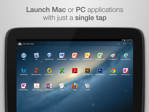 Parallels Access - عکس برنامه موبایلی اندروید