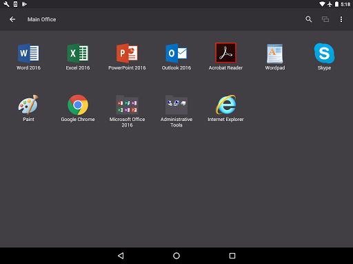 Parallels Client - Image screenshot of android app