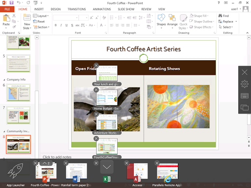 Parallels Client - Image screenshot of android app