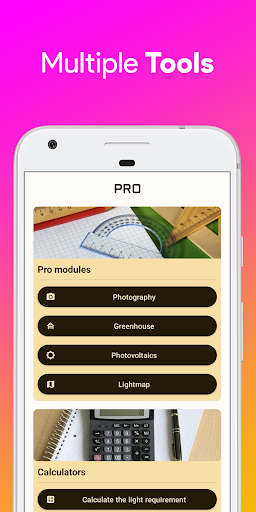 Lux Light Meter Photometer PRO - عکس برنامه موبایلی اندروید