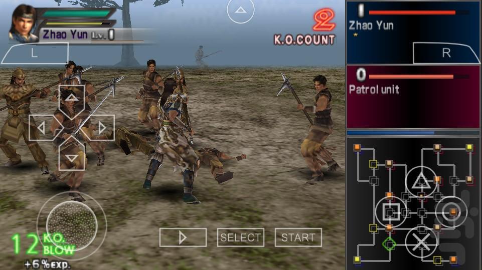 سلسله جنگجویان - Gameplay image of android game