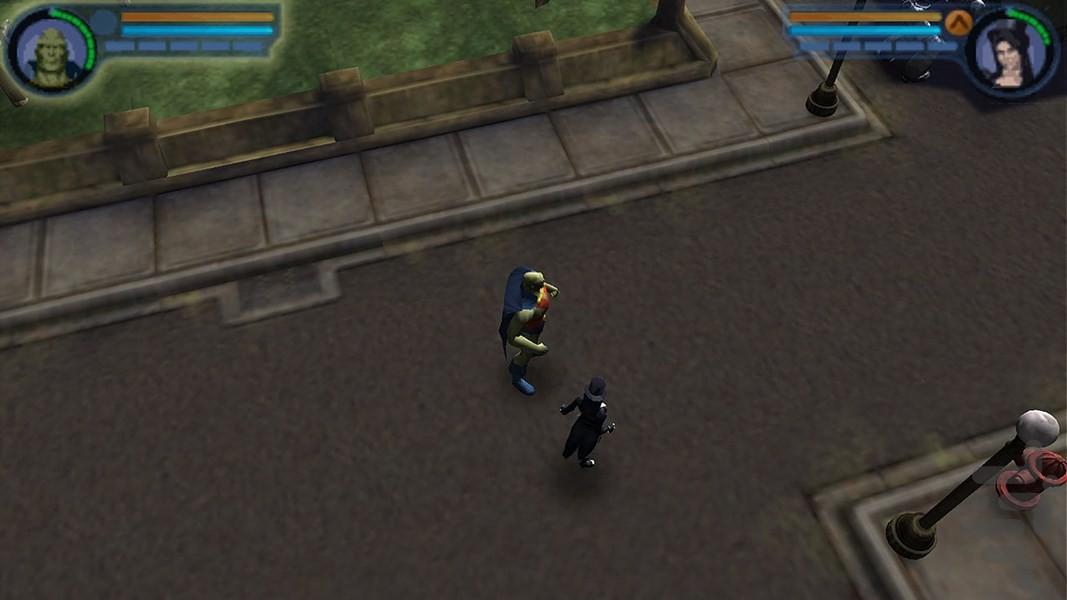 لیگ عدالت: قهرمانان - Gameplay image of android game