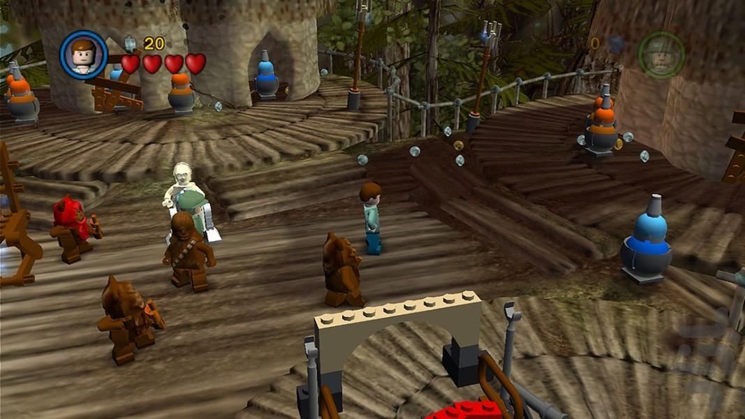 لگو جنگ ستارگان ۲ - Gameplay image of android game