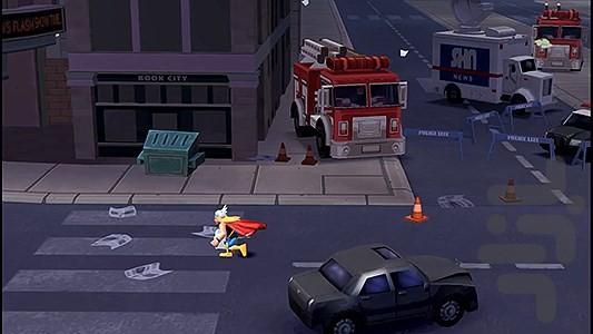 جوخه ابرقهرمانان - Gameplay image of android game