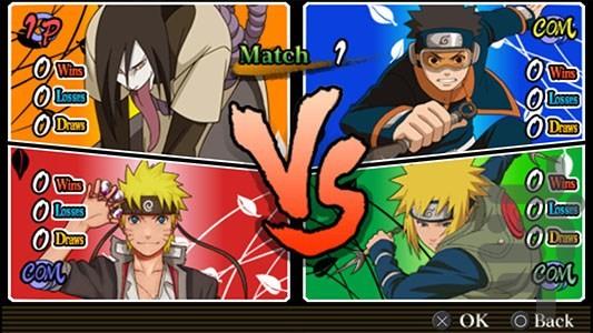 ناروتو: نینجاهای قهرمان ۳ - Gameplay image of android game