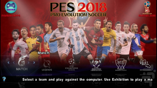 PES 18, FIFA WORLD CUP 2018 RUSSIA, ANDROID