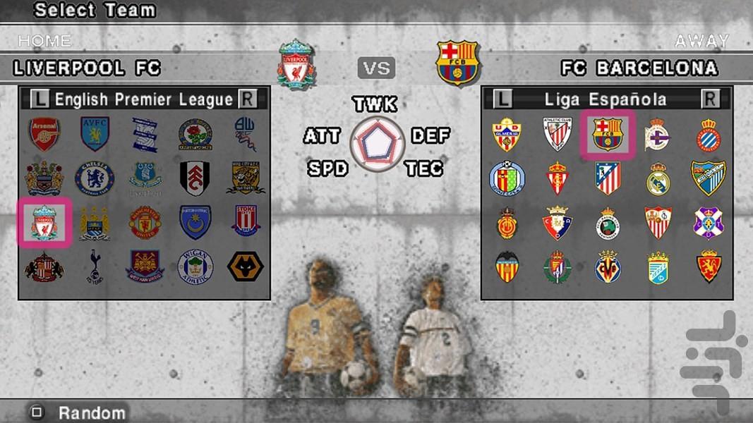 فوتبال حرفهای ۲۰۱۰ (PES ۲۰۱۰) - عکس بازی موبایلی اندروید