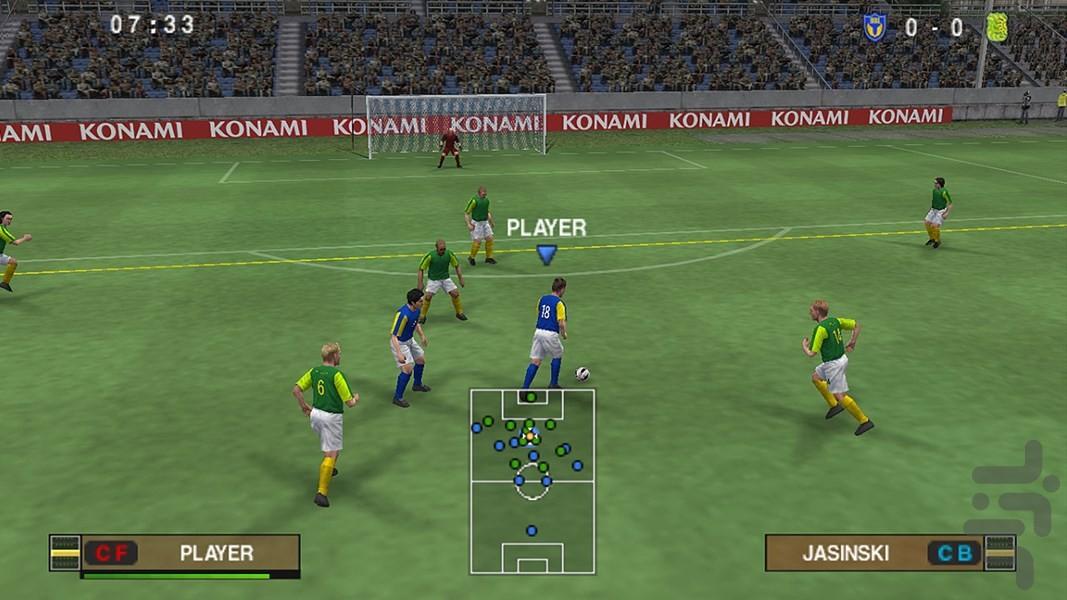 فوتبال حرفهای ۲۰۱۰ (PES ۲۰۱۰) - عکس بازی موبایلی اندروید