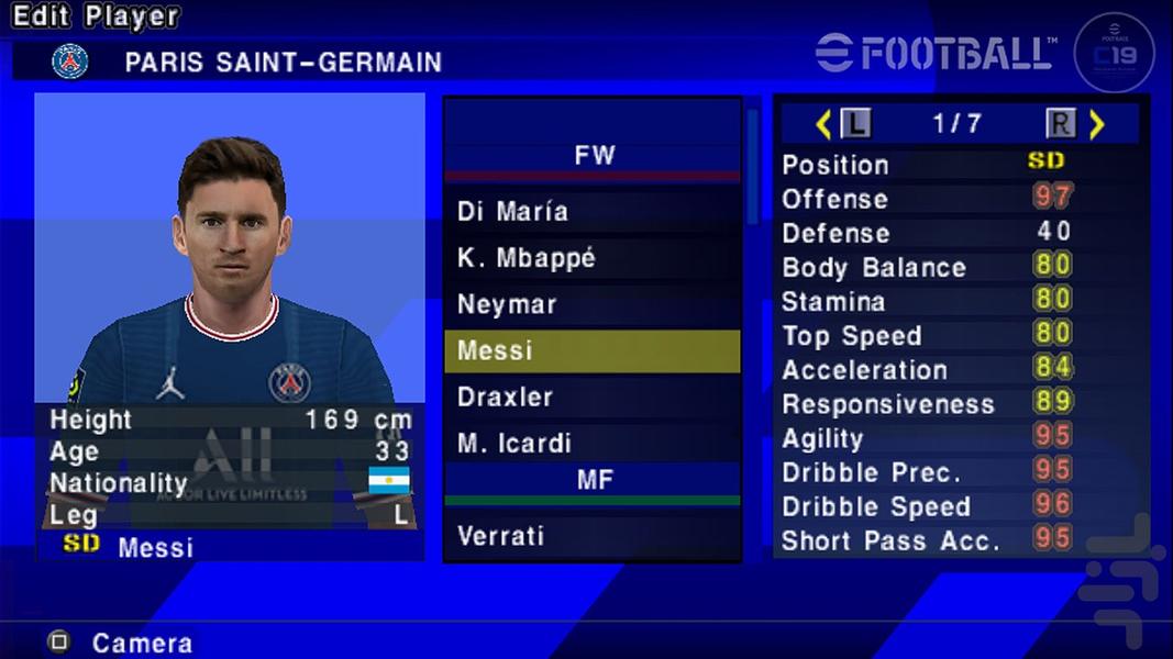 فوتبال حرفهای ۲۰۲۲ (PES ۲۰۲۲) - عکس بازی موبایلی اندروید