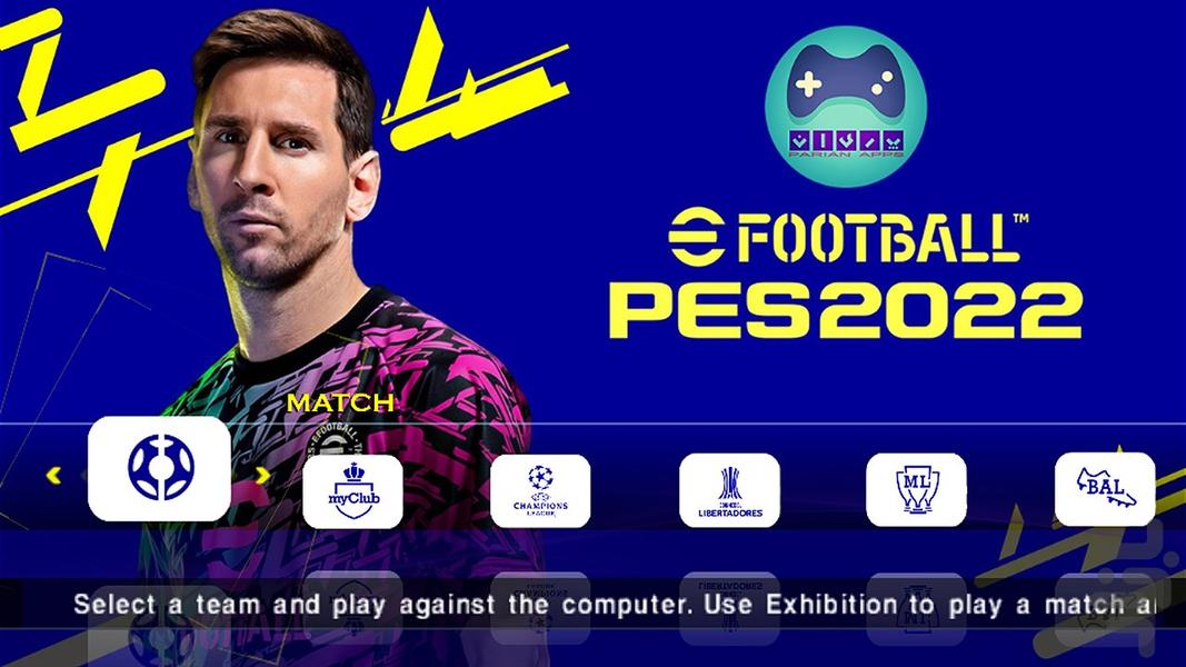 فوتبال حرفه‌ای ۲۰۲۲ (PES 2022) - عکس بازی موبایلی اندروید