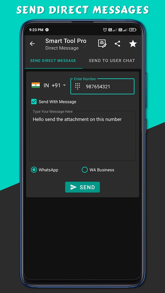WhatsSmart :Save Status & More - Image screenshot of android app