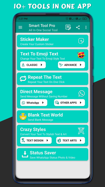 WhatsSmart :Save Status & More - Image screenshot of android app