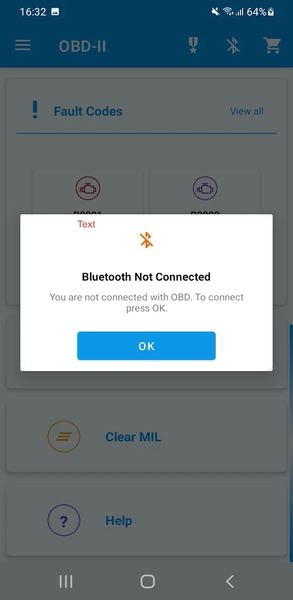 OBD۲ Bluetooth Car Scanner - عکس برنامه موبایلی اندروید