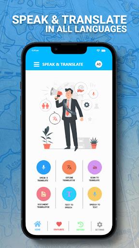 Speak & Translate All Language - عکس برنامه موبایلی اندروید
