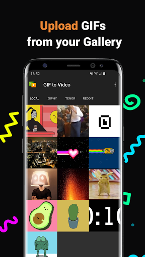 GIF to Video, GIF Maker - Image screenshot of android app