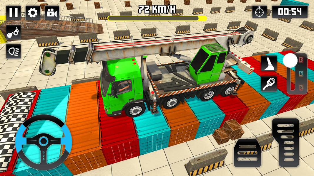 Crane Simulator ۳d Crane Truck - عکس برنامه موبایلی اندروید