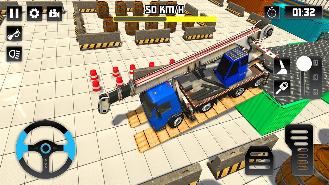 Crane Simulator ۳d Crane Truck - عکس برنامه موبایلی اندروید