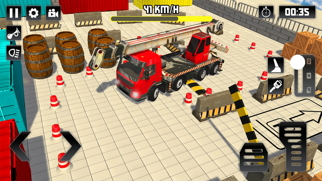 Crane Simulator ۳d Crane Truck - عکس برنامه موبایلی اندروید