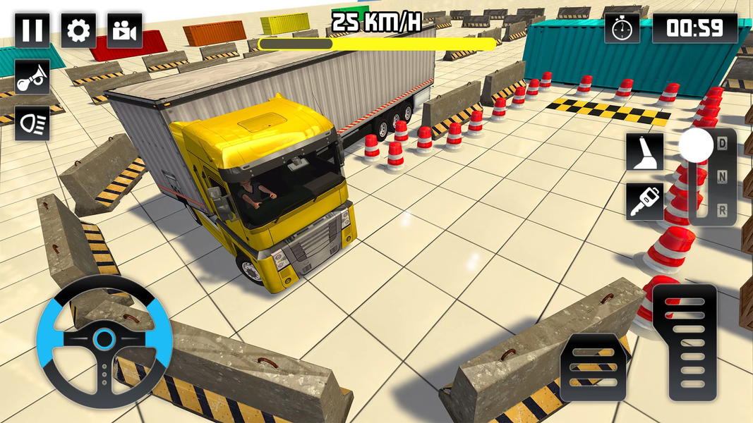 Euro Truck Parking - Truck Jam - عکس بازی موبایلی اندروید