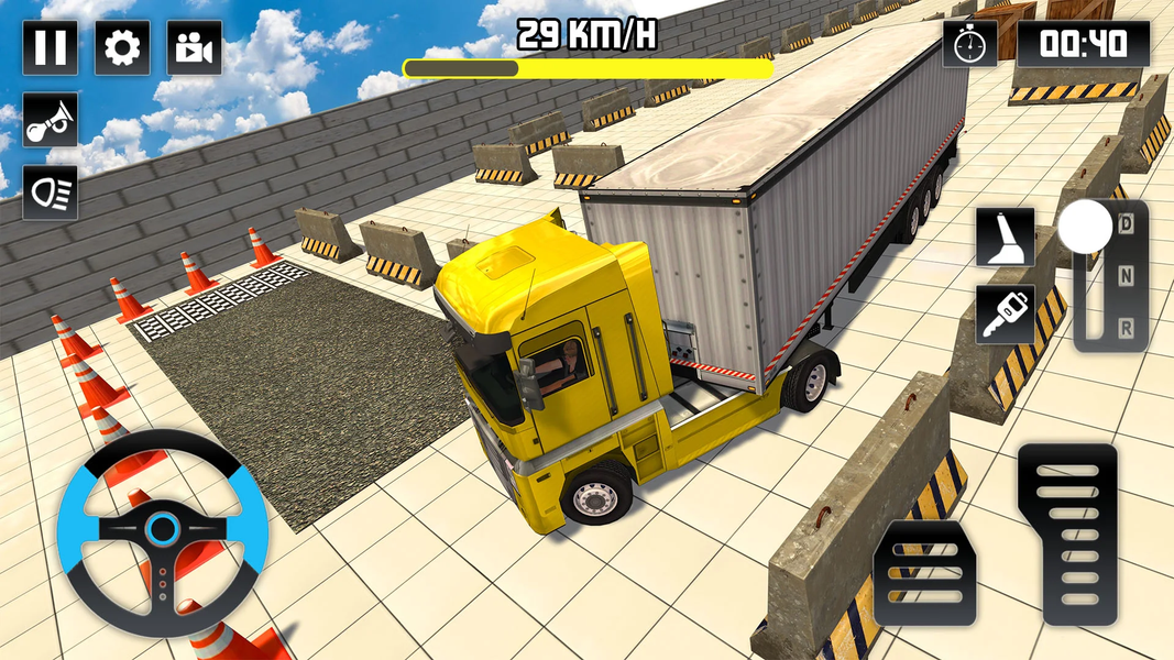 Euro Truck Parking - Truck Jam - عکس بازی موبایلی اندروید