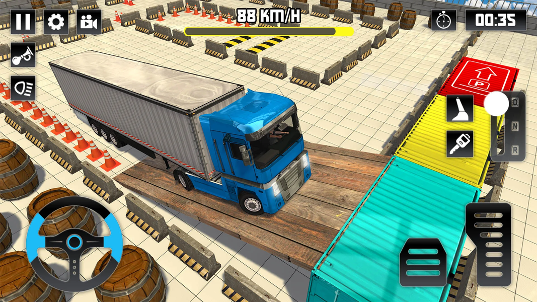 Euro Truck Parking - Truck Jam - عکس بازی موبایلی اندروید