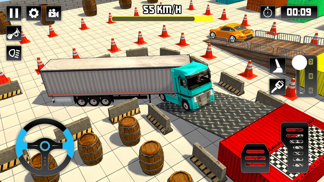 Euro Truck Parking - Truck Jam - عکس بازی موبایلی اندروید