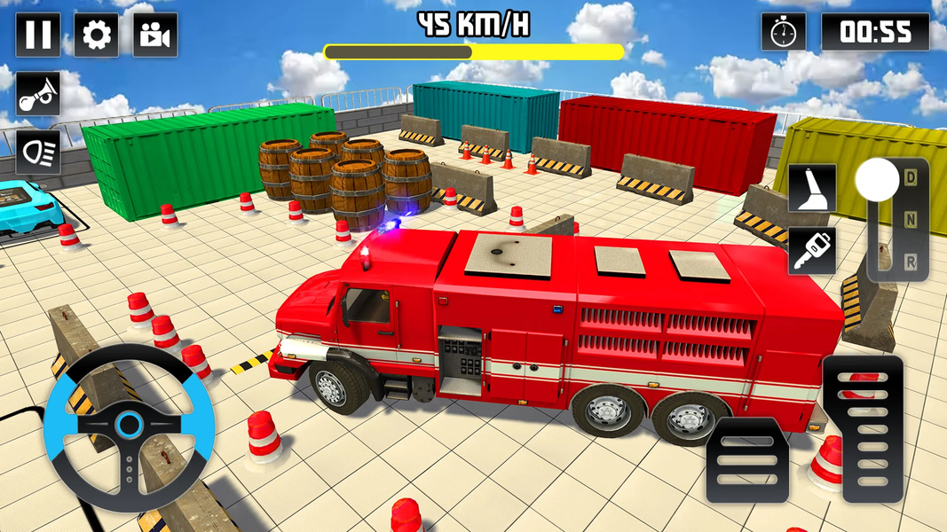 Fire Truck Game - Firefighting - عکس بازی موبایلی اندروید