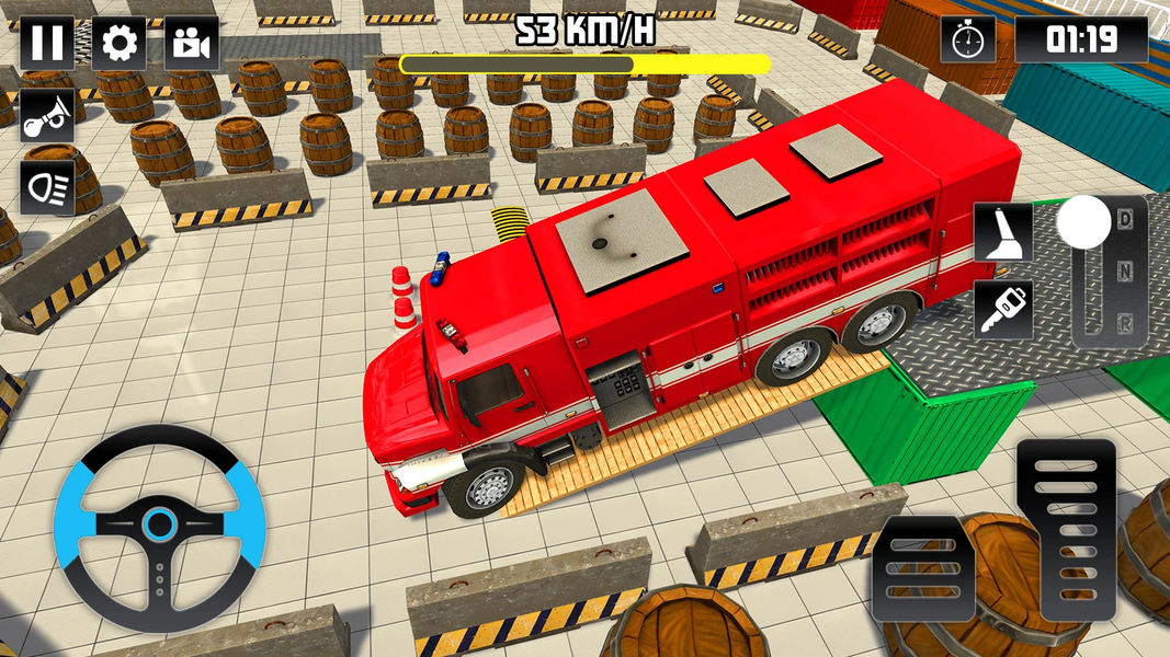 Fire Truck Game - Firefighting - عکس بازی موبایلی اندروید