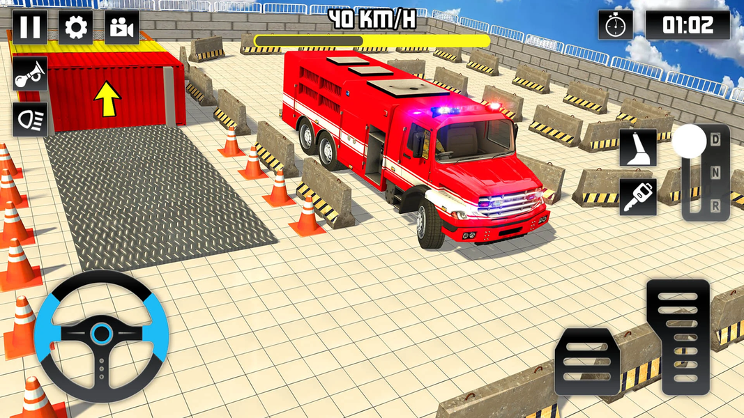 Fire Truck Game - Firefighting - عکس بازی موبایلی اندروید