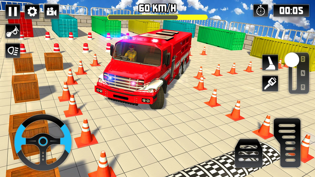 Fire Truck Game - Firefighting - عکس بازی موبایلی اندروید