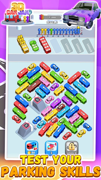 Car Jam 3D - Bus Escape Out - عکس بازی موبایلی اندروید