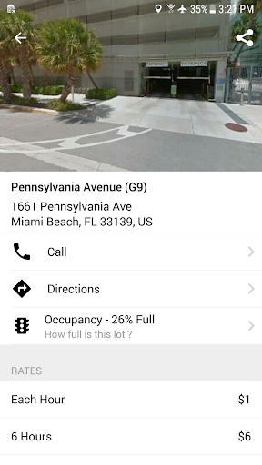 ParkMe - Miami Beach - Image screenshot of android app