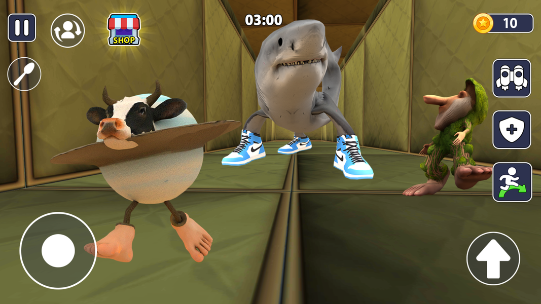 Parkour Challenge: Runner Game - Gameplay image of android game