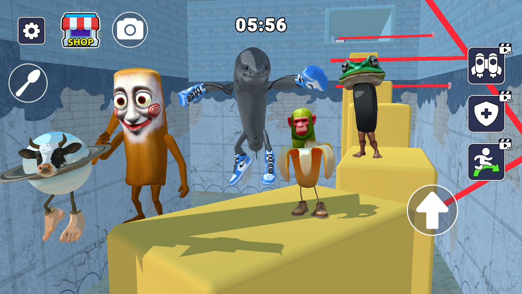 Parkour Challenge: Runner Game - Gameplay image of android game