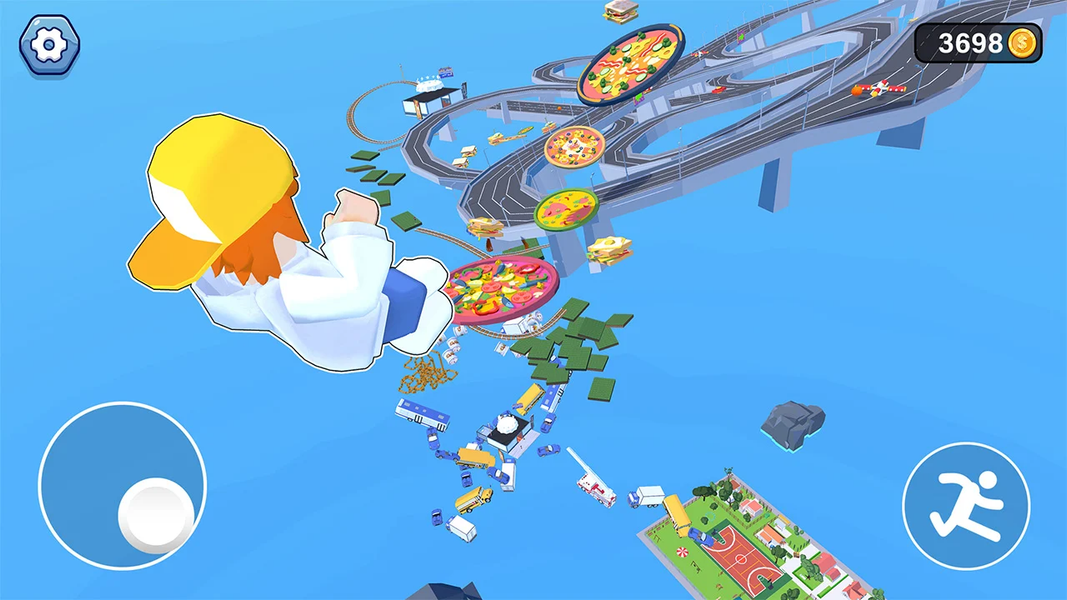 Duck Adventure: Climb Up High - Gameplay image of android game